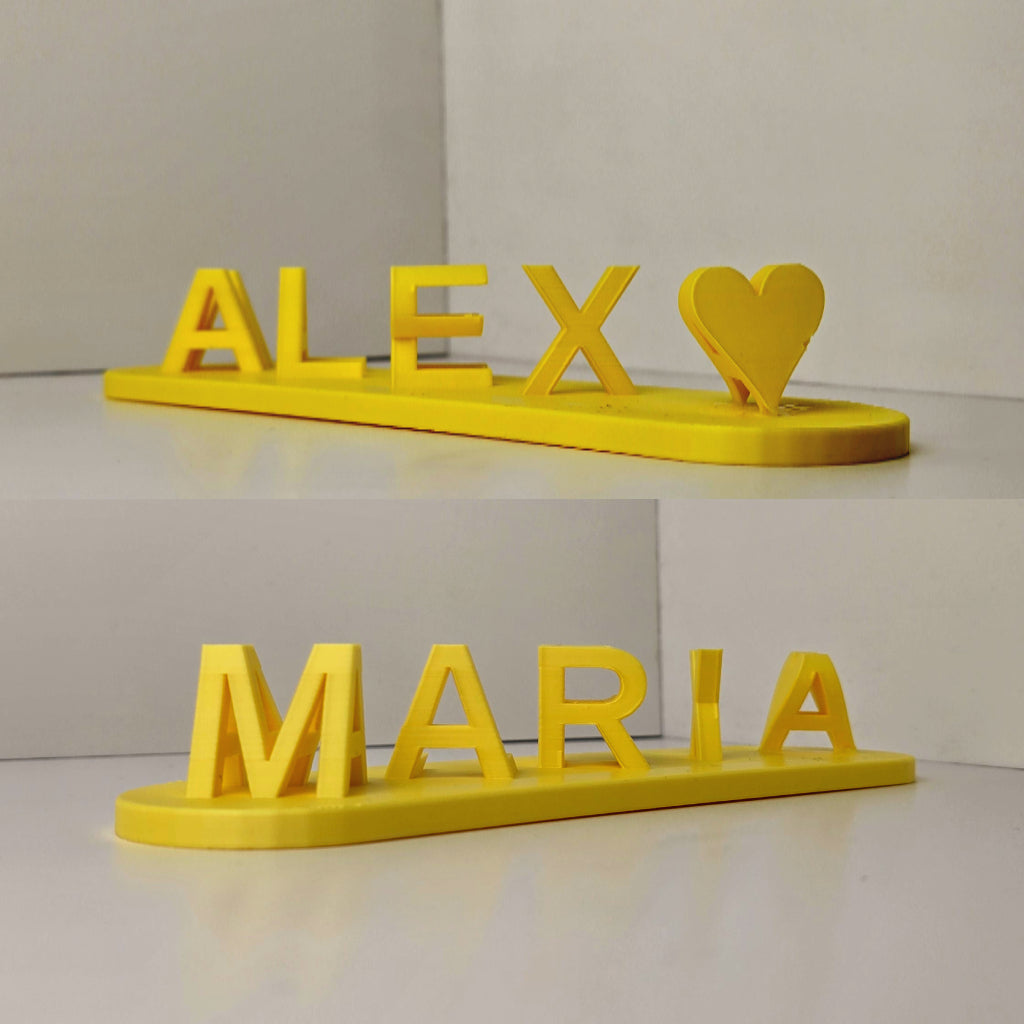 Ambigramă 3D Personalizată