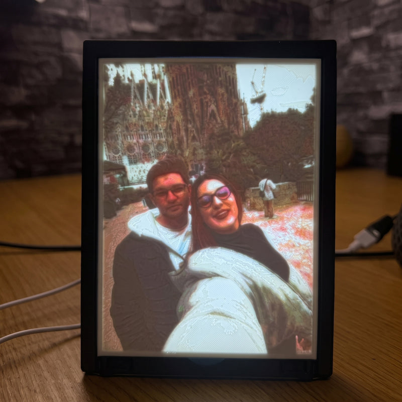 Lampă Foto 3D Lithophane