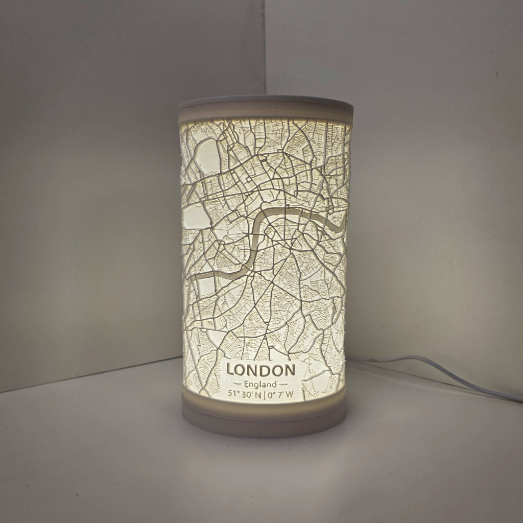 Hărți Urbane Iluminate 3D LED